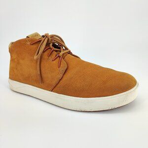 Olukai Nana Hele Men's Size 10 US Leather Brown Boots Casual 10449-8787